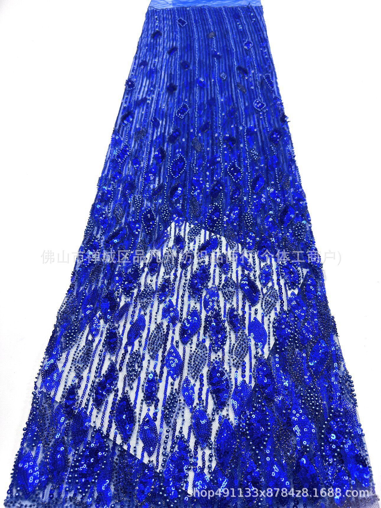 Fábrica directa tridimensional bolsas de perlas tubo bordado tela de alta gama vestido de boda moda cena vestido de tela