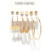 European and American retro ear ring ear decoration Earrings metal exaggerated large circle earrings set F13040-F13120