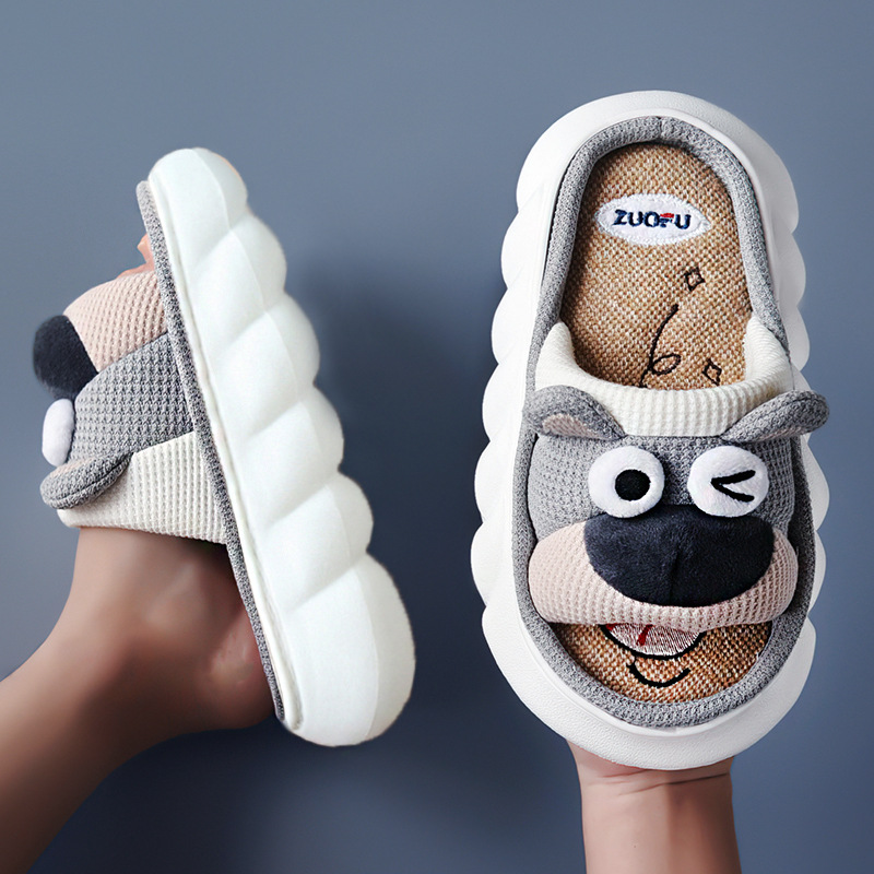 Pantofole da donna per interni, in pelle, in gomma, ad asciugatura rapida_voghion.com