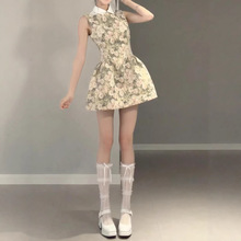 �紺�߼��о޺ÿ�ӡ���B��ȹ��Ů��2026�¿ʽ���|����������ȹ