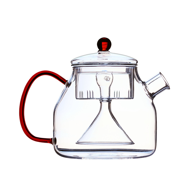  耐熱玻璃蒸茶壺電陶爐大容量蒸汽煮茶器黑茶普洱玻璃煮茶壺