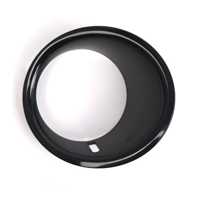Suitable for 07-10 years BMW mini mini R56 fog lamp frame front fog lamp frame lower net grille front fog lamp cover (Light frame) - bright-black-left