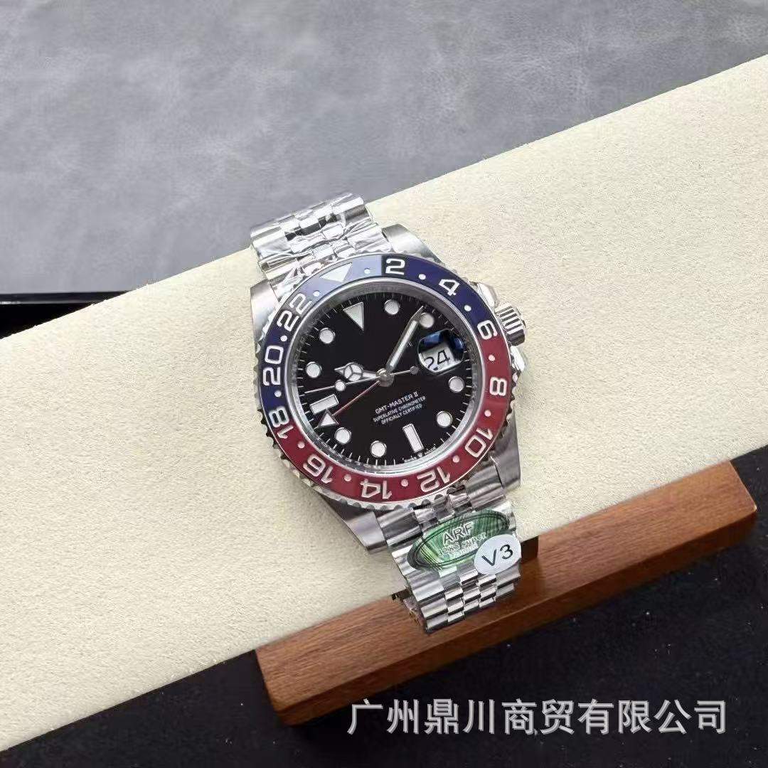 Factory Direct Sales Rolex Greenwich Watch Fully Automatic Men's Mechanical Watch Waterproof Luminous Cola Ring Watch