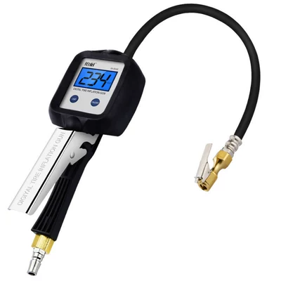 Air pressure gauge/tire pressure gauge – gun inflator nozzle - luxury-large-screen-tire-pressure-gauge-comes-with-two-batteries-when-you-place-an-order
