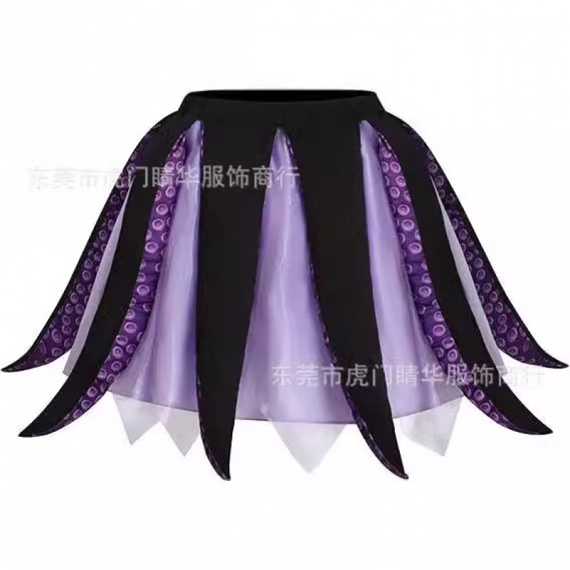 Little Mermaid Cosplay Costume Ursula Tutu Cosplay Ballet Skirt Cute Style Sexy Performance Costume Ready in Stock