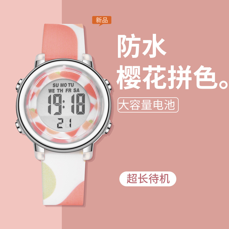 Electronic waterproof high quality small digital watch