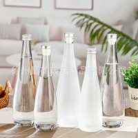330ml бутылка минеральной воды бутылка для напитков 500 мл бутылка из семян чиа герметичная стеклянная бутылка круглого живота фруктовое вино бутылка сока
