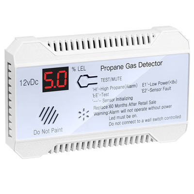 RV Propane RV Gases Detector 85DB звуковой освещение