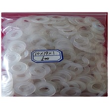 自产直销PVC透明螺丝垫片 绝缘塑胶垫圈 薄塑料硬平垫