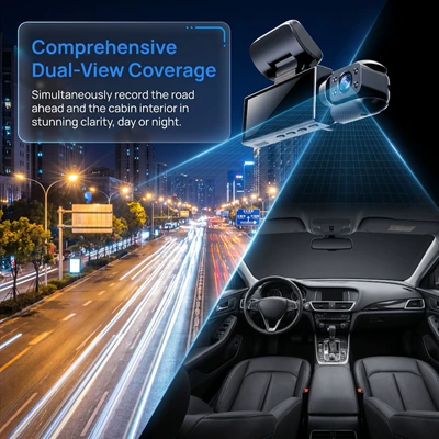 High-Definition Night Vision, 360-Degree: Driving recorder