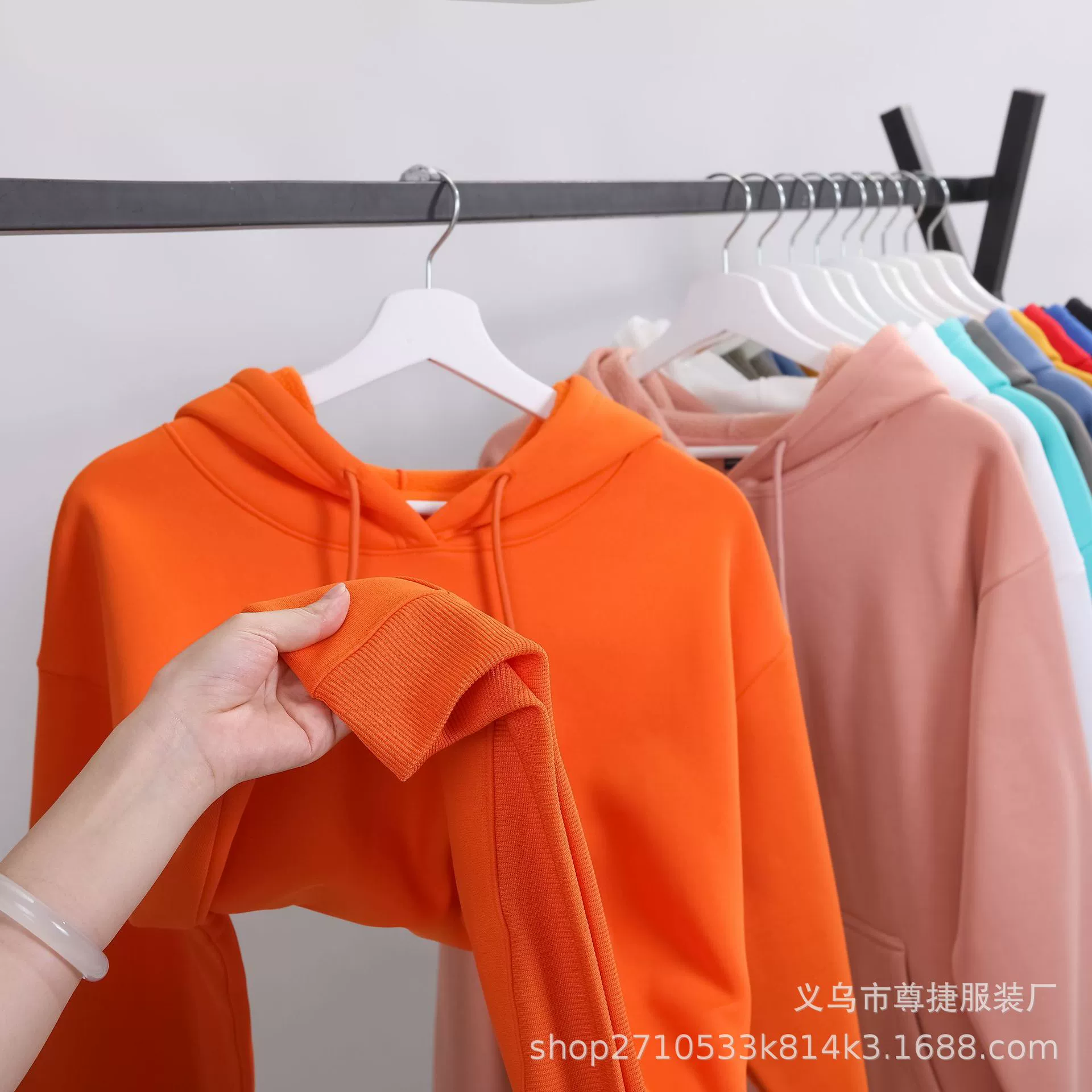 Мужской свитшот оверсайз из полиэстера, плотный (350 г), с вышивкой и принтом, без шнурков