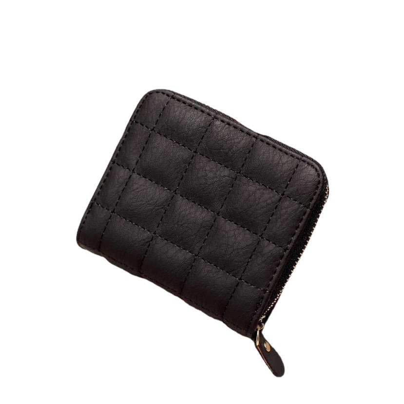 Factory Direct Sales Mini Wallet Women's Bag Short Zipper Short Cute Coin Purse Student Embroidered Wallet Women