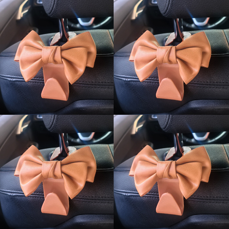 Gancho trasero multifuncional en el automóvil Gancho femenino interior creativo Gancho para automóvil asiento invisible para automóvil