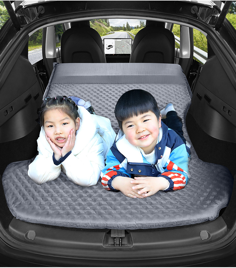 Tesla ModelY/3 car mattress ya camping rear row sleeping trunk air cushion bed special car
