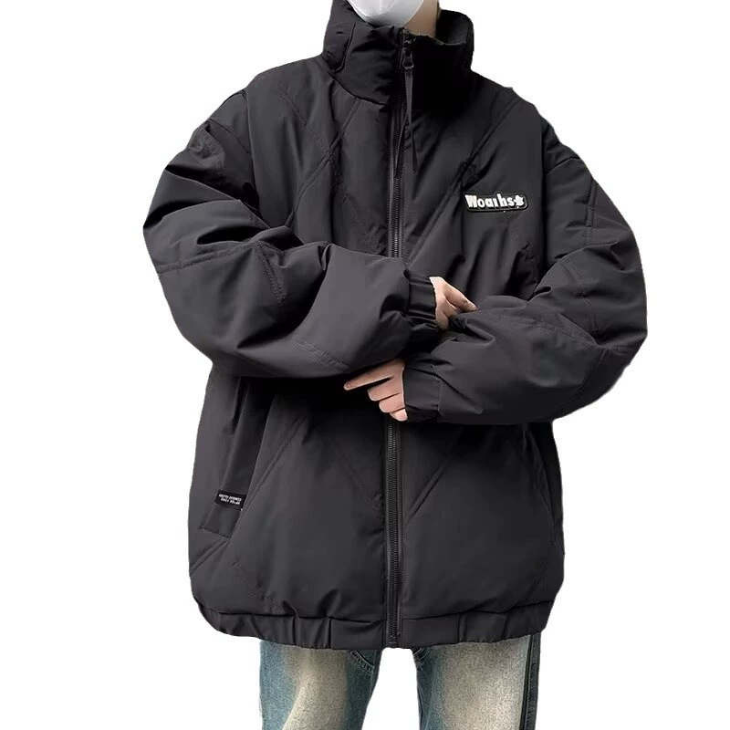 Down jacket for leisure, Korean style, for beloved, oversize