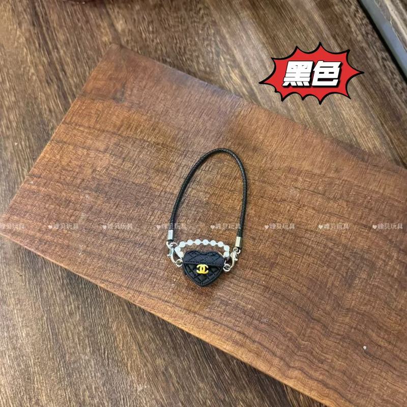 新款dollhouse娃娃屋公仔挂件立体树脂DIY饰品迷你斜跨小香包包|undefined