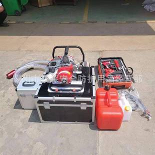 Backpack Forest Firefighting Water Pump Three-Stage Centrifugal Pump Air-Cooled Two-Stroke Fire Pump High Lift Relay Water Pump