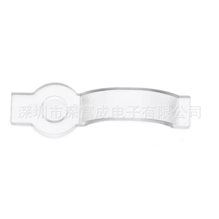 Clip de barra de luz transparente epoxi de 8mm