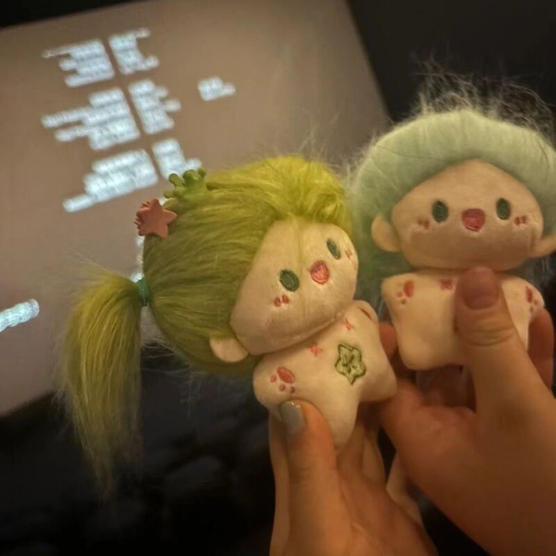 かわいい欠歯フルーツコットンドールぬいぐるみ学生人形醜いかわいい人形スクールバッグ|undefined