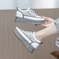 2021 Spring New Women's High-Cheap Casual Shoes Thick Sole Mesh Breathable Ins Trendy Fashion Boots