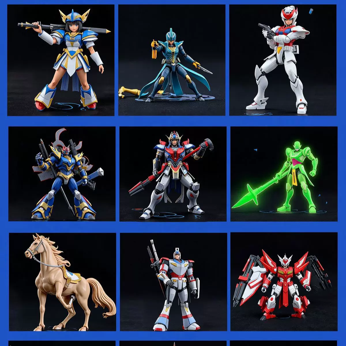 PVC公仔定制盲盒手办企业IP注塑摆件订制手机支架来图来样定做