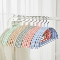 Plastic dipped clothes drying rack, non-slip plastic dipped clothes drying rack, semicircular household clothes rack, dormitory seamless bold multi-color drying rack