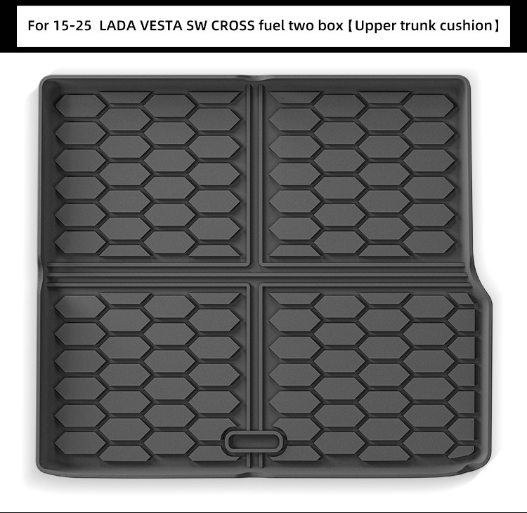 Suitable for 15-25 Lada Vesta Sw Cross Car Floor Mats Tpe Floor Mats Trunk Mats