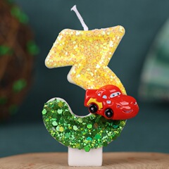 クロスボーダー Amazon Xiyin 車デジタル誕生日キャンドルケーキパーティー装飾手作りキャンドル 0-9 数字