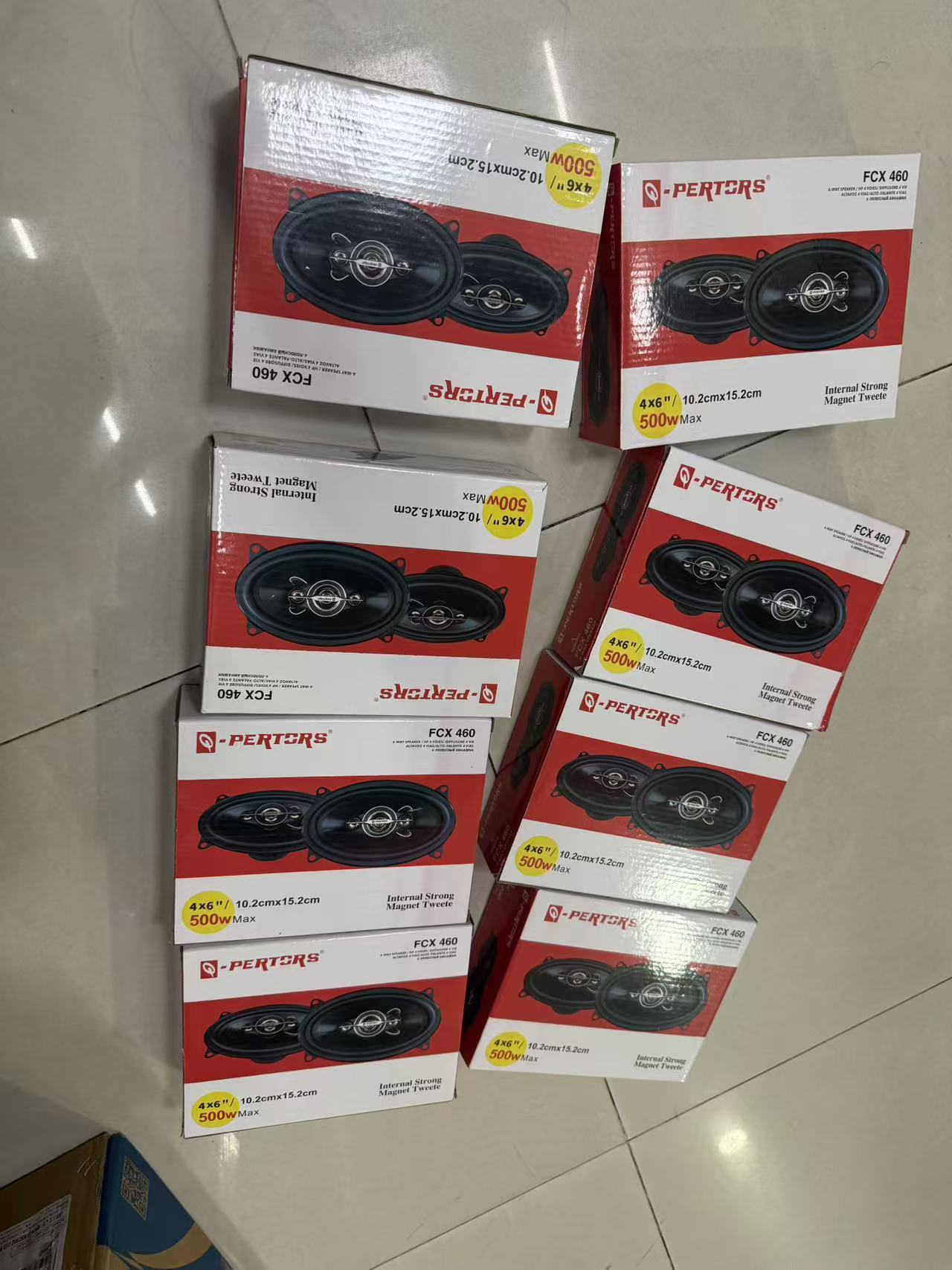 In-Stock Supply of Bass Car Coaxial Speakers 4*6inch Car Audio Speakers