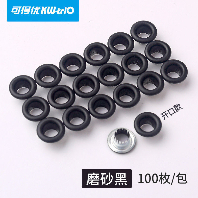 Kedeyou plástico color metal hebilla de ojo de pollo anillo de protección transparente remachadora de tarjetas perforadora manual perforadora de anillo