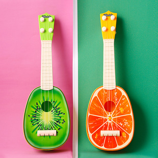 Children's Guitar Toy for Boys and Girls, Beginner Ukulele, Baby Violin, Tiktok Internet Celebrity Realistic Musical Instrument
