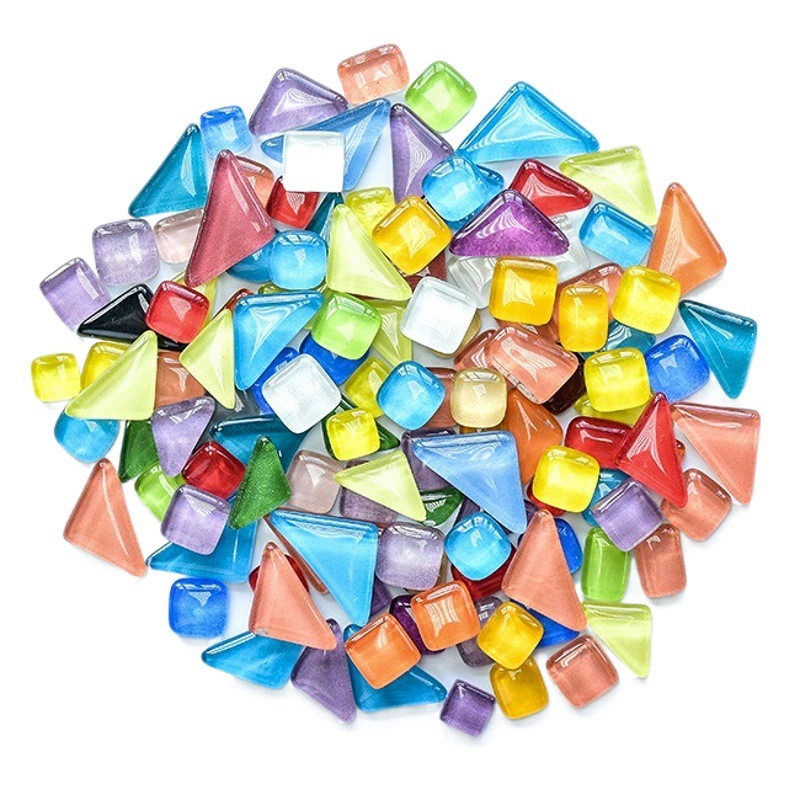 DIY креативные декоративные материалы ручной работы, мозаика, коллаж, свободный кристалл, бесплатный камень, стекло, фрагменты, живопись, красочные наклейки