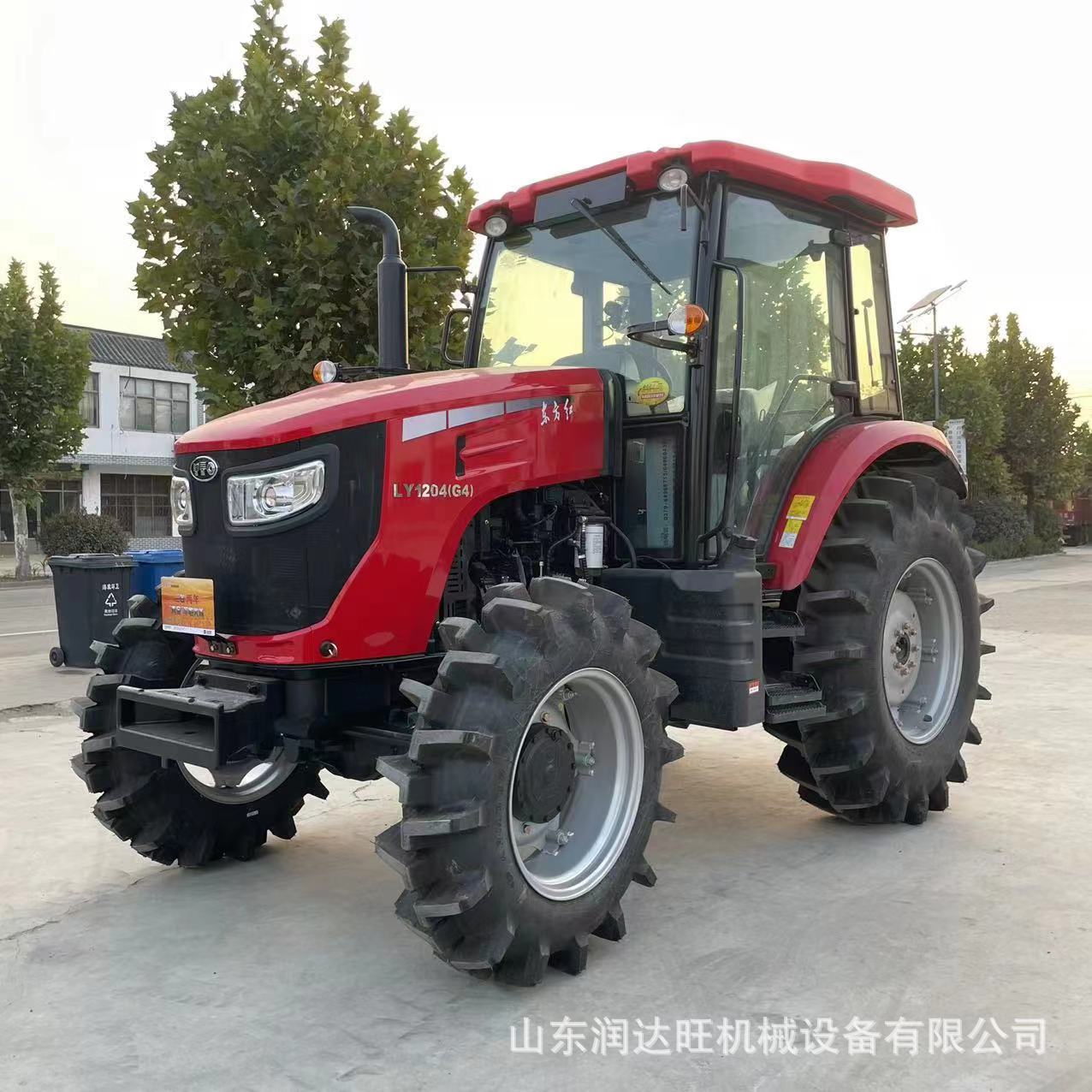 新款东方红LY1204拖拉机水旱田12+12梭式换挡犁地旋耕四轮拖拉机