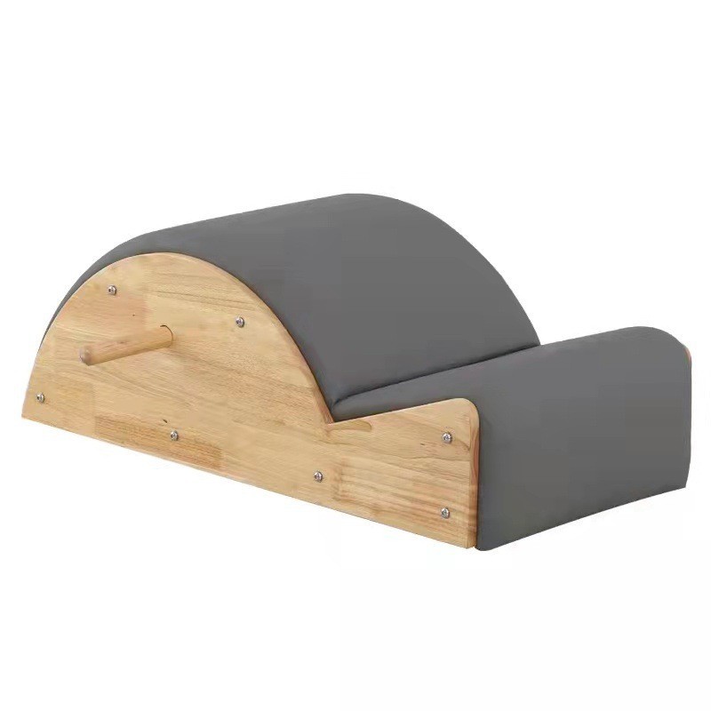 Estudio de yoga traje de cinco piezas equipo de pilates, barril de escalera, silla de pedal estable, cama central de pilates de arce Cadillac de roble