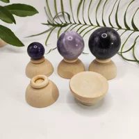 Two-pack crystal ball support shooting target support golf baseball outdoor support crystal ball base