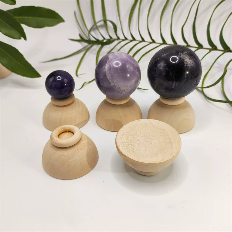 Two-pack crystal ball support shooting target support golf baseball outdoor support crystal ball base