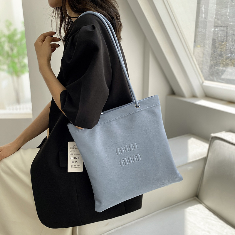 Bolso tote nuevo 2025, moda para ir al trabajo, bolso de hombro de gran capacidad, bolso informal y elegante, bolso versátil para mujer con cremallera