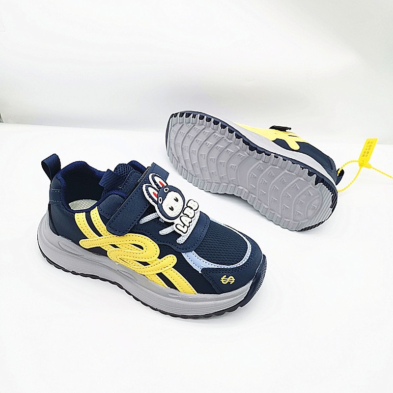 Nuevos zapatos deportivos para niños 2025 otoño 5 - 12 zapatos casuales de cuero para niños y niñas zapatos de entrenamiento moral antideslizantes