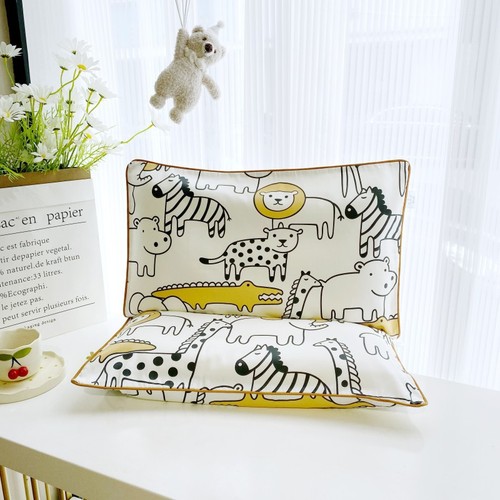 Long Staple Cotton Children's Pillowcase Kindergarten Baby Cotton Pillowcase Cartoon Pillowcase Adult Cotton Pillowcase Wholesale
