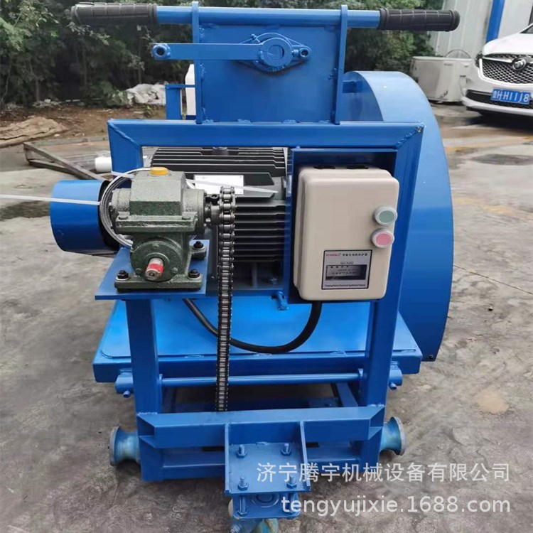 手推式带轨道路面开槽机 混凝土桥面10公分宽 刻槽机柴油电动推荐