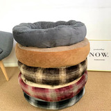 Фабрика прямые продажи круглое собачье гнездо кот гнездо гнездо net Hohodi средний большой собачье гнездо мягкое комфорт для любимой собаки кровать