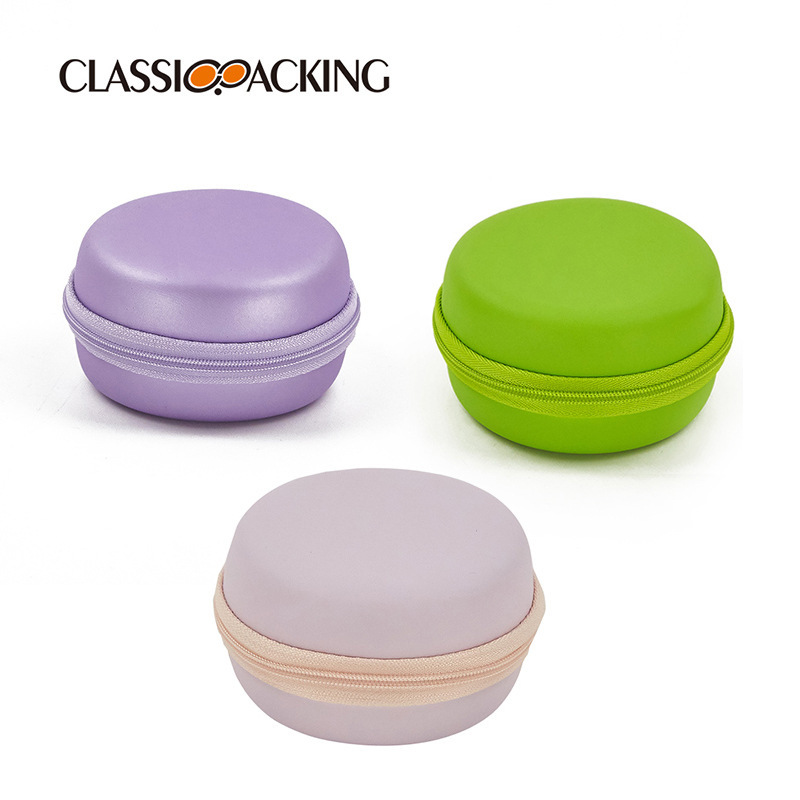 Joyero de suministro directo de fábrica Material de PU Caja de almacenamiento de joyería simple Bolsa de almacenamiento de collar de joyería portátil de viaje