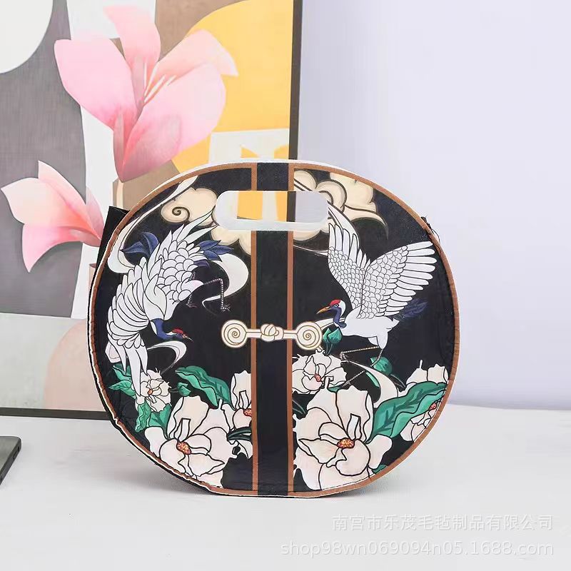 블랙; 34*29*10; 라운드