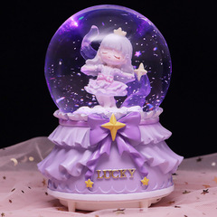 少女心魔カード少女水晶玉かわいい天使オルゴール置物誕生日プレゼント寝室装飾卸売り