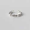 Ring, brand set, adjustable chain, internet celebrity, on index finger