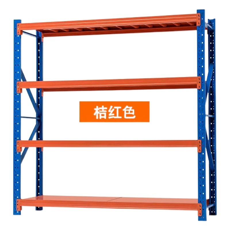 Синяя полка многослойная складская полка несущая прочная комбинированная полка Заводская полка средняя легкая полка