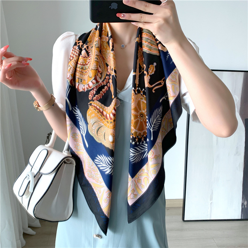 5 Ways to Style a Silk Scarf on a Bag – LIYA Collective