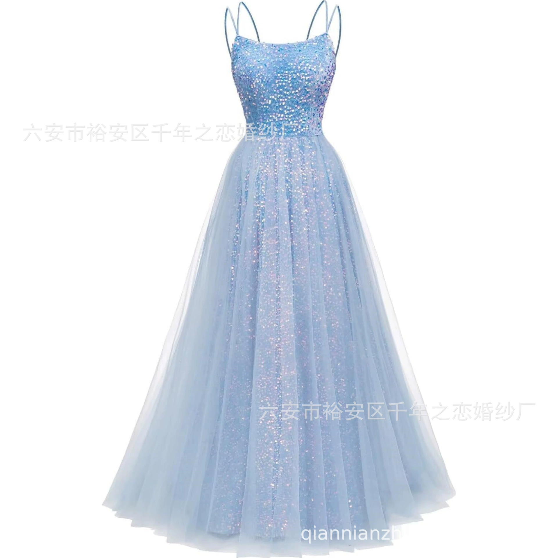 Nail sequins, evening dress, straps, suit, lifting effect, new collection, wholesale