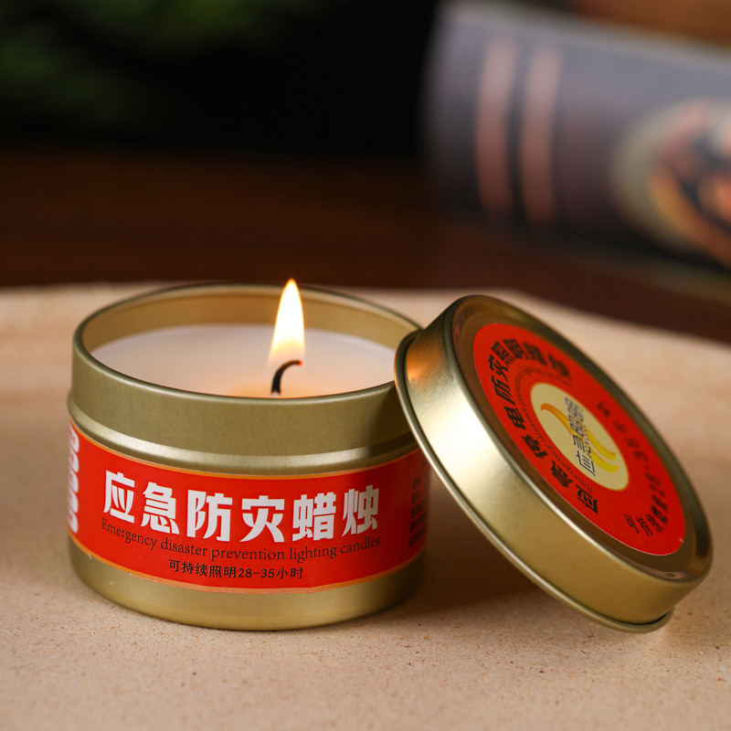 Fábrica de velas de prevención de desastres de emergencia, hogar, sin humo, inodoro, apagón, iluminación de reserva, fábrica de velas a prueba de fuego y a prueba de viento al por mayor