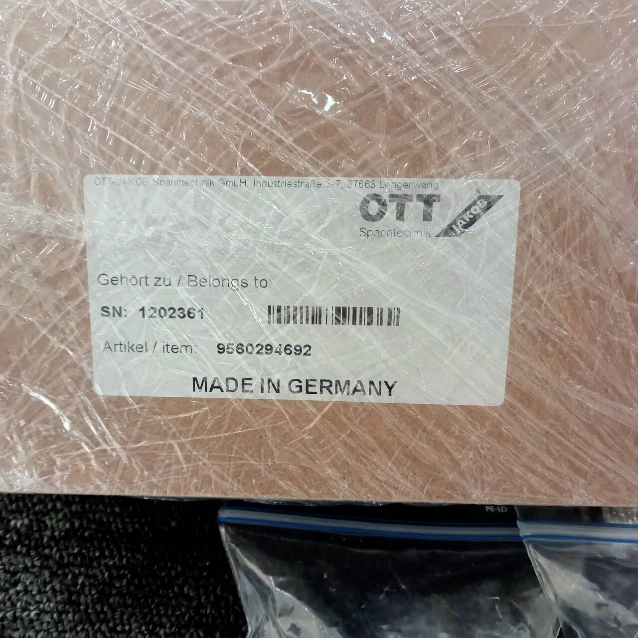 德国OTT-JAKOB拉刀杆 95.602.946.9.2全新原装正品